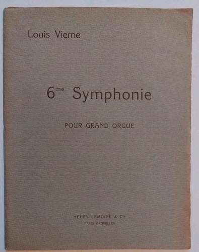 Louis vierne eme symphonie - louis, 6