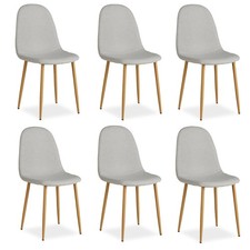 Lot de 6 Chaises de Salle à