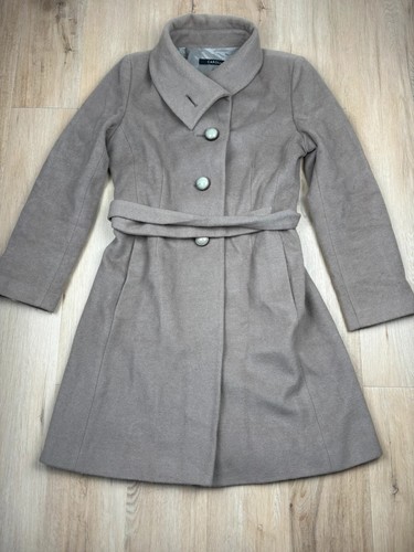 Manteau caroll taupe laine - caroll,
