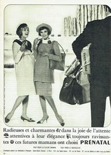 Publicité Advertising 109  1961   Prénatal  vetements grossesse maternité