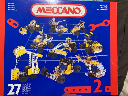 Meccano set with - with, motor