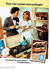 ADVERTISING 036 1978 Camping Gaz International le stove bungalow