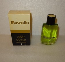 ANCIEN FLACON FACTICE MASCULIN, AFTER SHAVE APRES RASAGE BOURJOIS PARIS EN BOITE