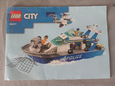LEGO City Police : Notice instruction - Set 60277 Police Patrol Boat