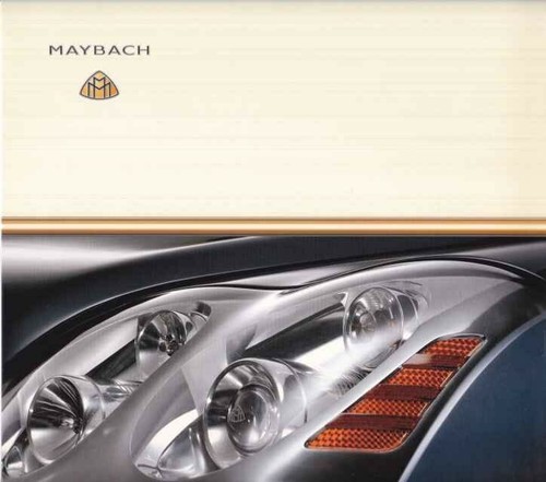 Catalogue brochure maybach - brochure,