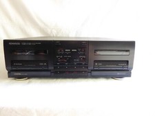 KENWOOD - ELEMENT SEPARE - CHAINE HI FI - LECTEUR K7 X2 - X-34 - TESTE OK - ⚠