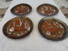 Ensemble de 4 assiettes plates