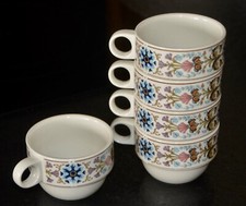 5 tasses café empilables