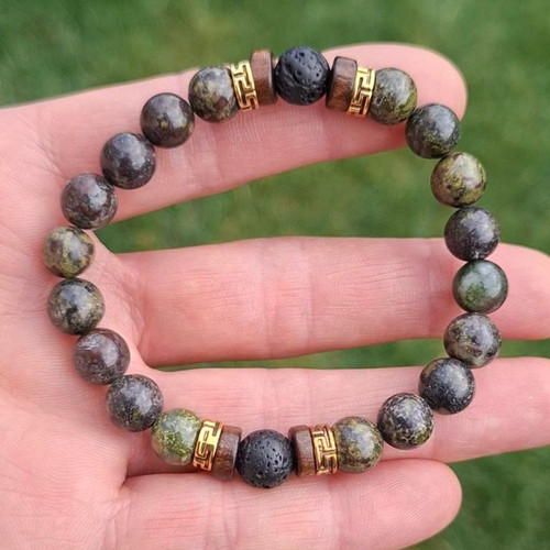 Bracelet pierre naturelle fait - bracelet,