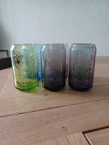 Verres coca cola - lot, 6