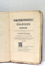 LIVRE ANCIEN CHANSONS