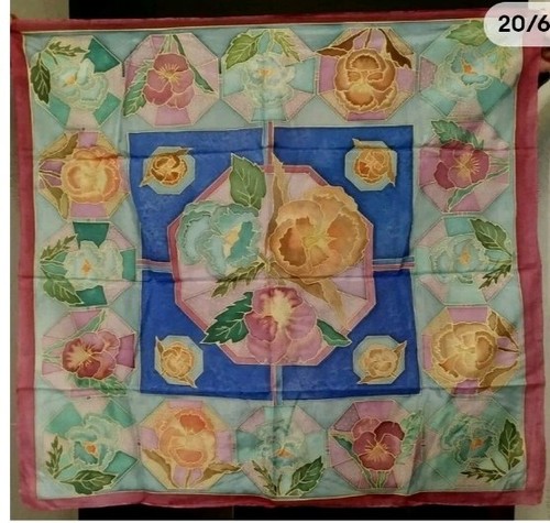 Foulard soie peint - foulard, la