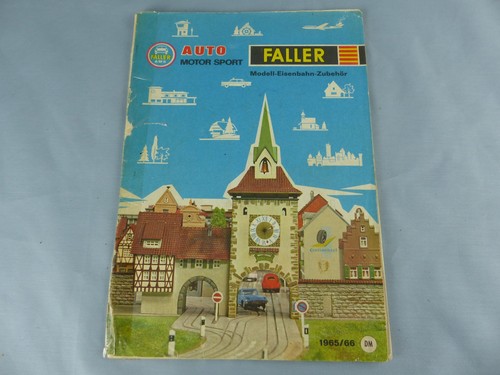 Ancien catalogue faller moror - catalogue,