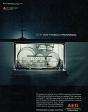 Advertising 1020 2005 AEG 1st Panoramic Dishwasher Advertising