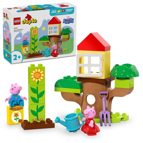 Lego duplo peppa pig garden - duplo,