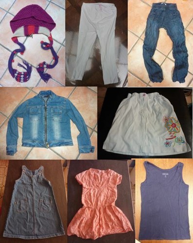Lot vêtement fille - vÊtement, 8