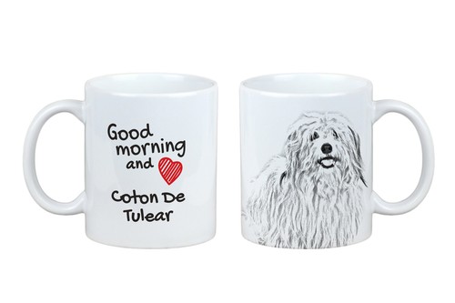 Coton tulear tasse - coton,