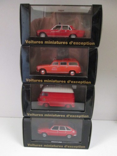 Lot pompier peugeot 604 - lot, 4