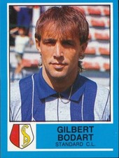 293 GILBERT BODART BELGIUM STANDARD LIE GIRONDIN STICKER FOOTBALL 87 PANINI