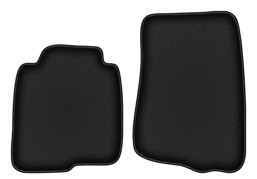 Tapis avant velours noirs