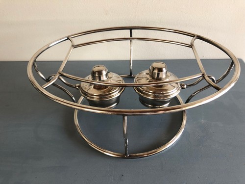 Chauffe plat ancien - ancien, métal