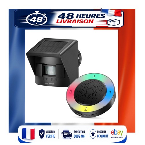 Tecknet alarme solaire sans - tecknet,