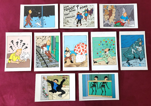 Cartes postale tintin - tintin,