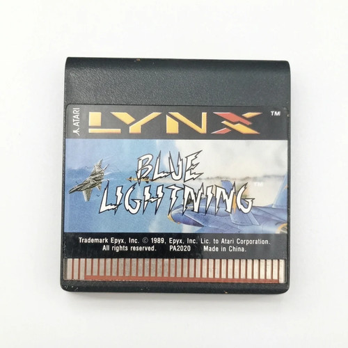 Blue lightning lynx cartouche - blue,