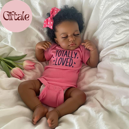 Inch black girl reborn baby - inch,