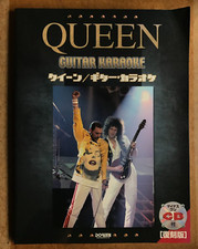 QUEEN GUITAR KARAOKE CD Japan Tab Book Brian May Freddie Mercury