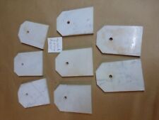 6/ lot de 8 plaque socle  en
