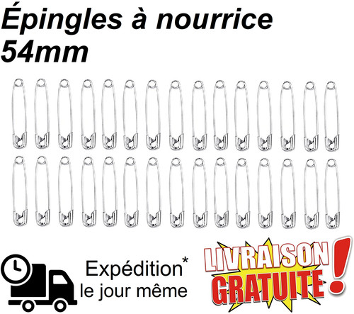 Lot épingle nourrice - Épingle, 54
