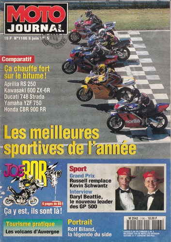 Moto journal 1186 aprilia - moto, n°1186