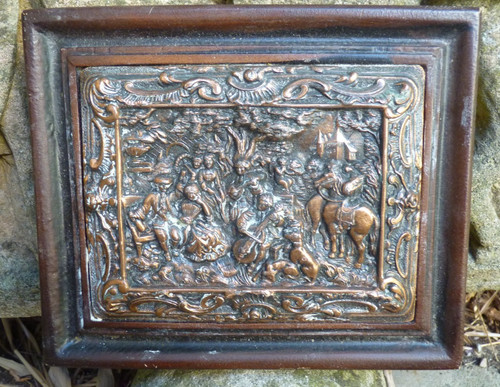 Bas relief cuivre - bas,