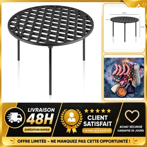 Grille bbq fonte - fonte, 30