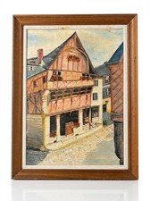 Tableau huile maison