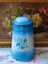 ANCIEN POT À LAIT EN TÔLE