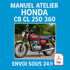 Manuel Atelier Honda CB CL 250