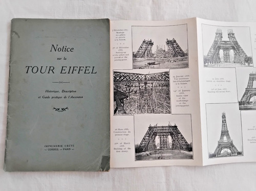 Notice sur tour eiffel - tour,