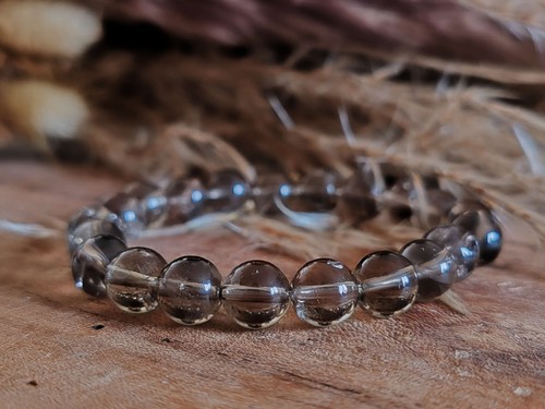 Bracelet quartz fumé - bracelet,
