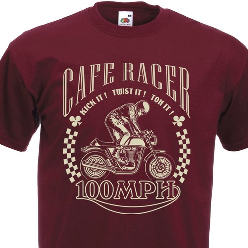 Cafe racer shirt homme - homme, 100
