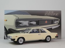 Laudoracing Fiat 130 Coupé Ivoire 1971 1/18 LM143E