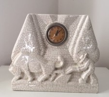 Garniture de cheminée pendule