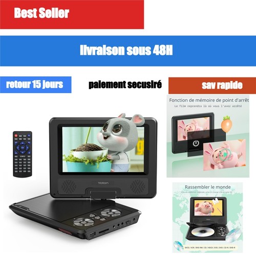 Yoton lecteur dvd portable - lecteur,