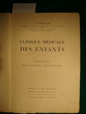 Clinique médicale des enfants - Affections de l'appareil respiratoire