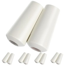  Lot de 10 boutons de tirage en plastique blanc pour stores romains, rideaux,