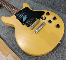 [Gibson] Guitare électrique Les Paul Faded Double Cutaway Worn Yellow Made in...