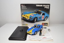 B74 1:24 BBURAGO BURAGO KIT 5510 FERRARI 250 GTO 1962 BLUE NMIB