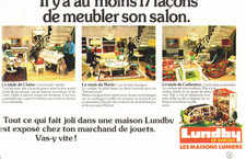 PUB MEUBLES MAISONS de POUPEES