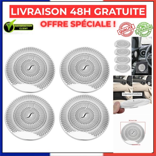 Grilles haut parleurs - 4, haut-parleurs